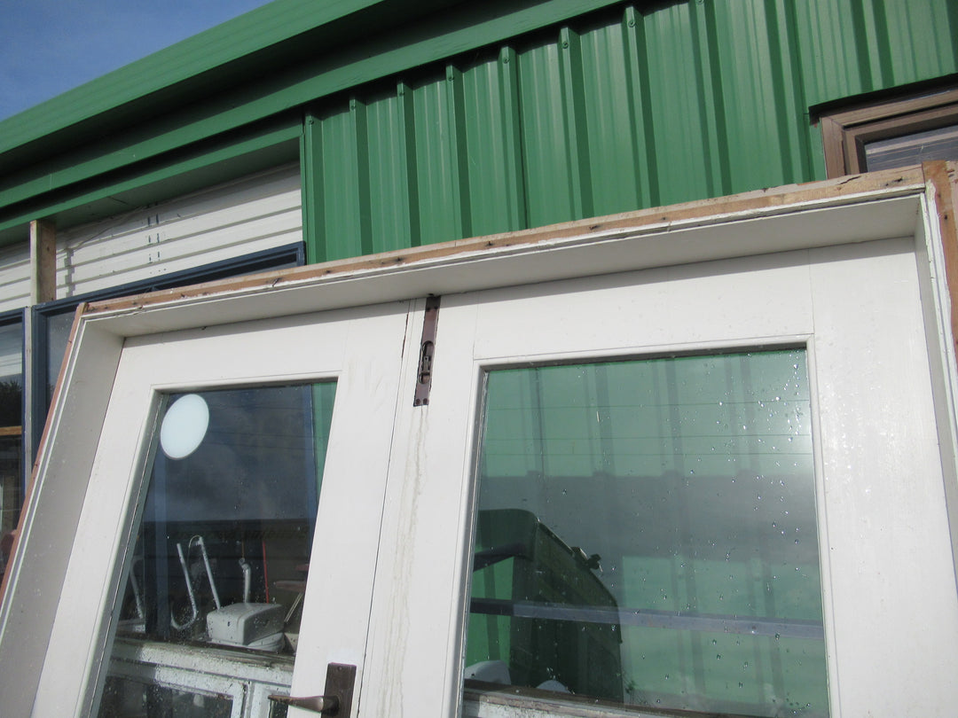 1 Lite Wooden French Doors with Frame & Hardware 2020H x 1560W x 160D
