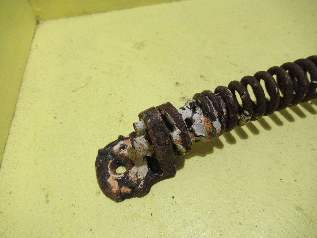 Heavy Vintage Door Spring with Pretzel  Knot Design 300L x 30 Diameter