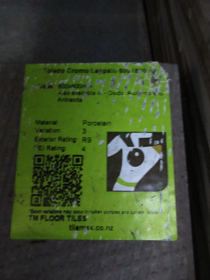 Slate Green/Gray Floor Tiles 600SQ (Tolado Cromo )