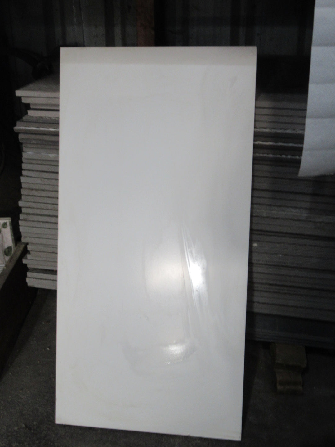 White Porcelain Floor Tiles 600L x 300W