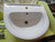 1/2 Circle Basin & Pedestal 840H x 540W
