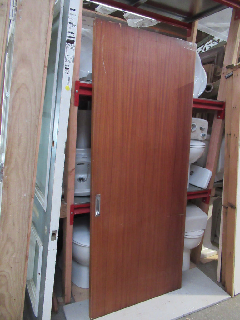 Mahogany Sliding Hollow Core Door 1965H x  810W x 40D
