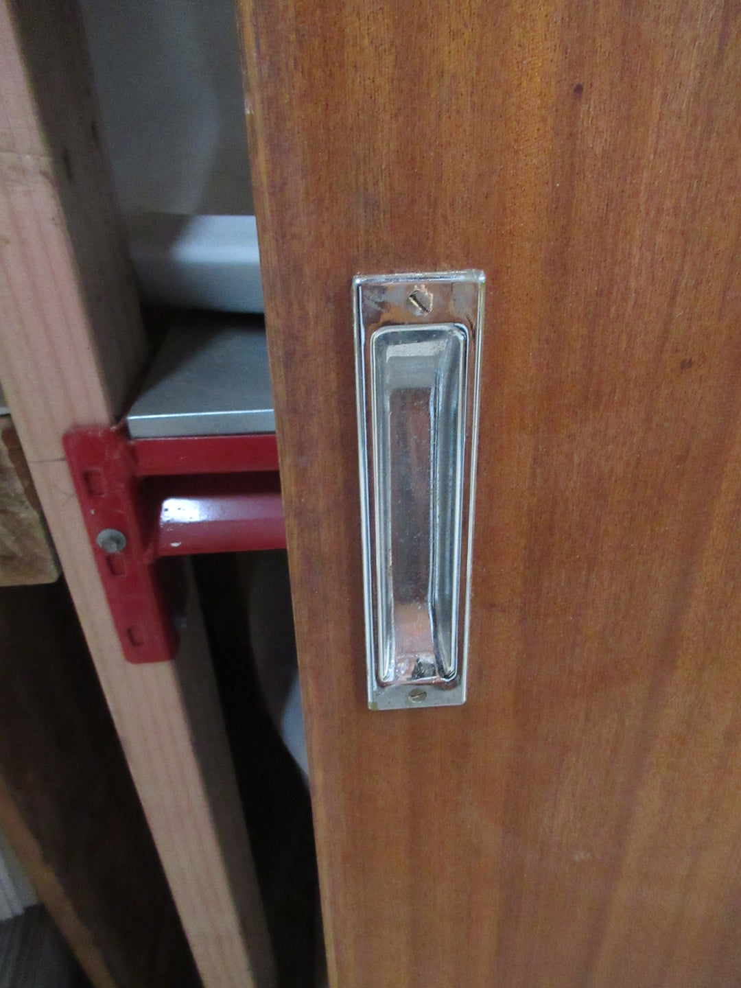 Mahogany Sliding Hollow Core Door 1965H x  810W x 40D