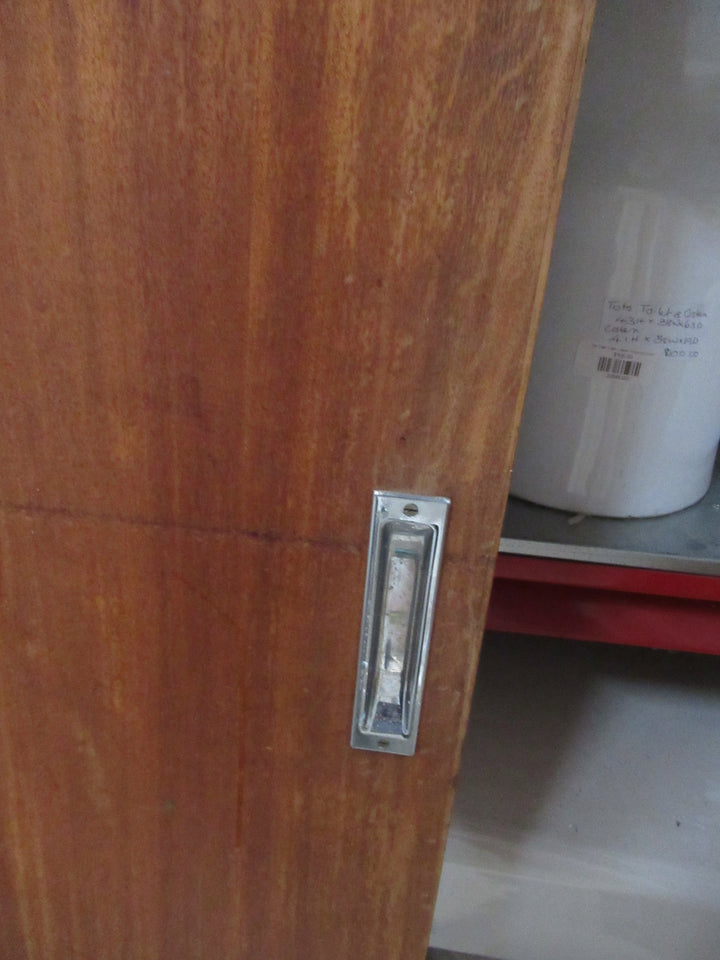 Mahogany Sliding Hollow Core Door 1965H x  810W x 40D