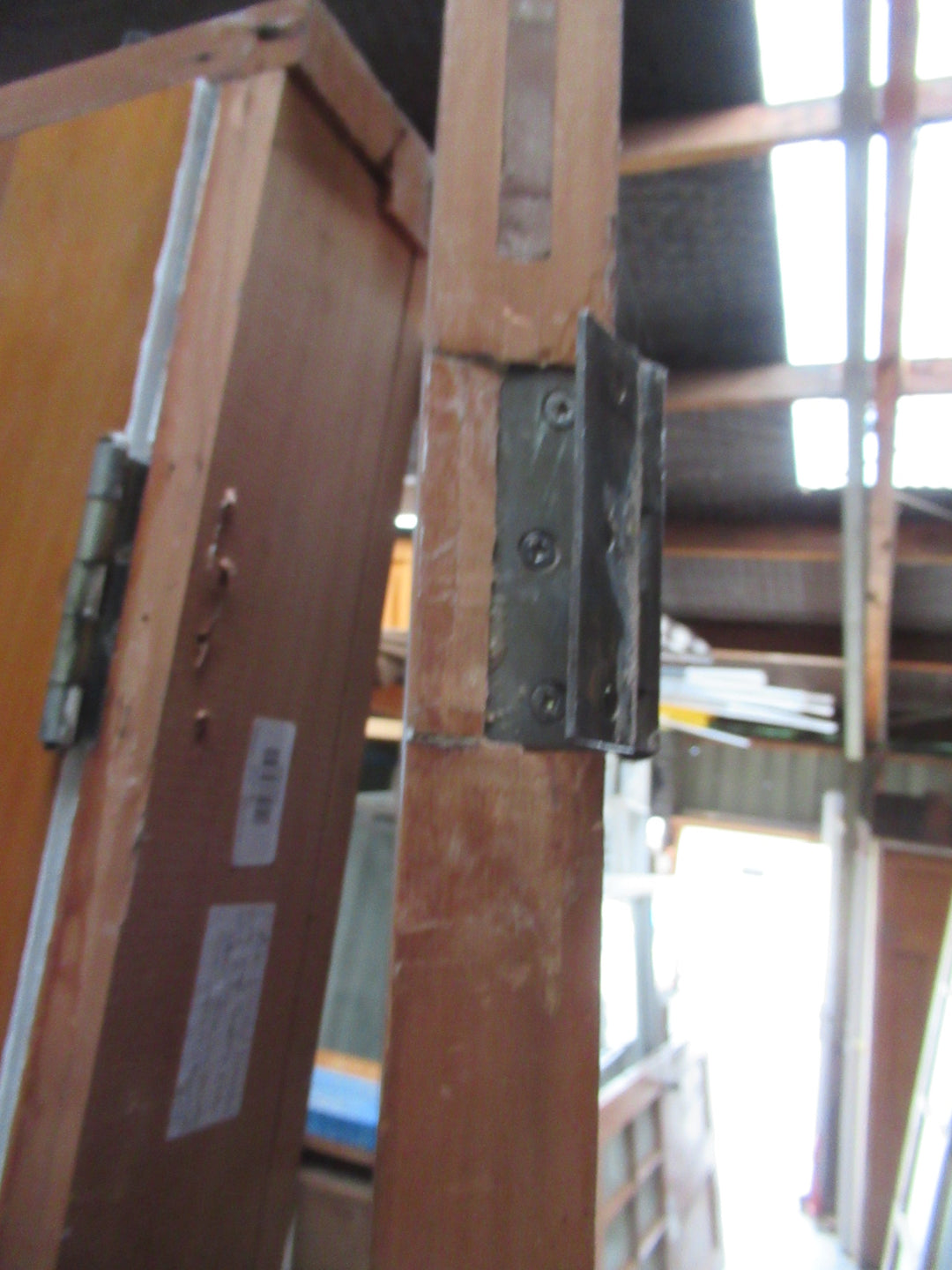 3 Panel Rimu Interior Door 2010H x 810W x 45D (JK)