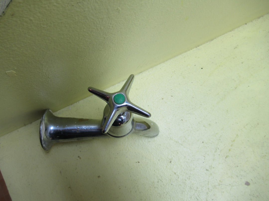 Retro Star Wall Mounted Bath Taps 110/125/135H x 55Dia x 125/150/160D