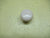 White/Chrome Plastic Knob Cabinet Handle 26-35 Dia x 30H