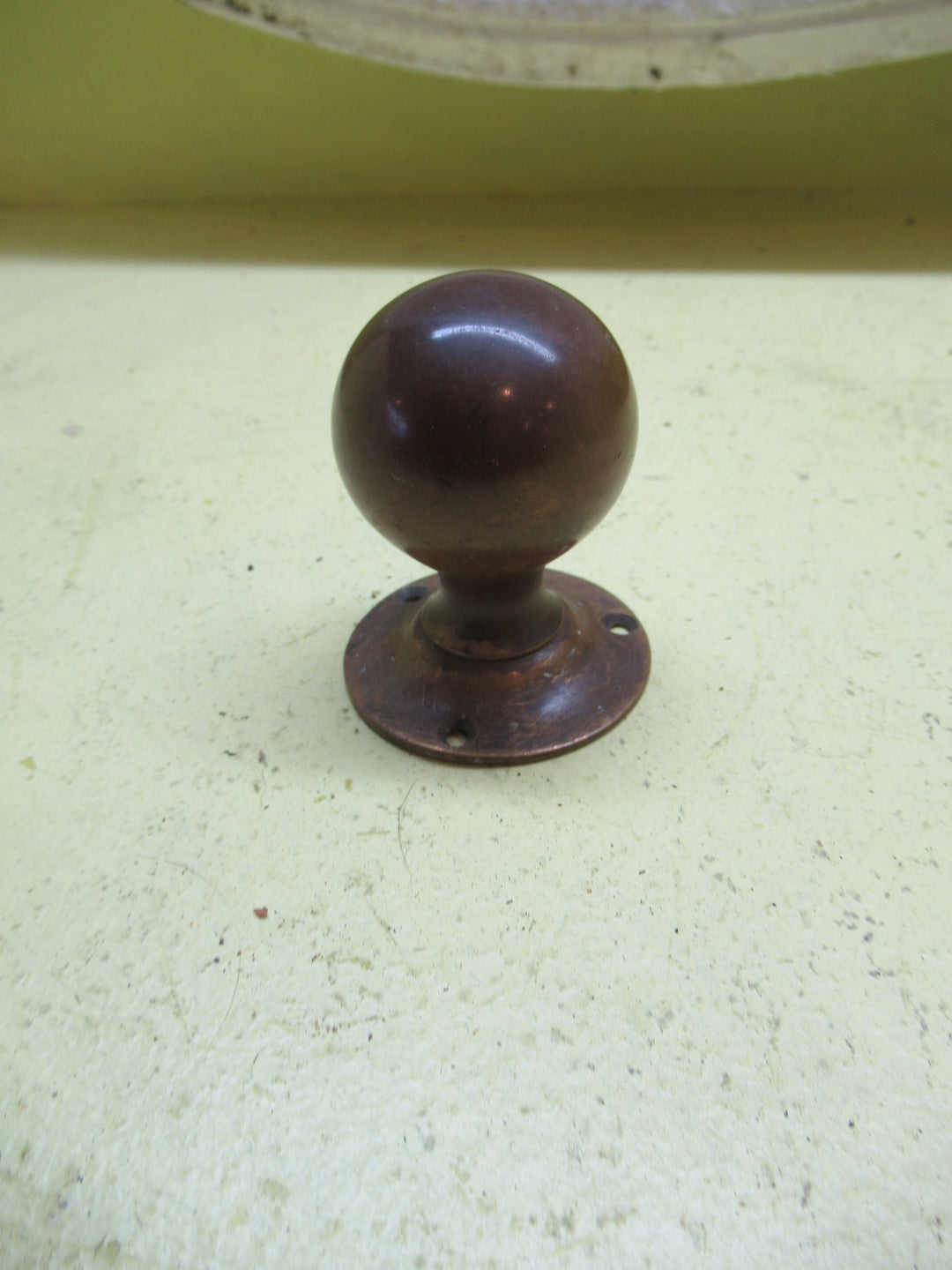 Ball Knob wtih Rose Plate 65H x 45Dia/Plate 50Dia