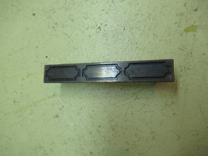 3 Sheild Retro Antique Bronze Pull Handles 14Hx 90L x 14W