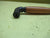Retro Antique Bronze with Wood Insert Pull Handles 30H x 117L x 12D