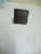 2 Sheild Antiqe Bronze Square Pull Knob 30SQ x 18H