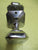 Art Deco Square Stepped Rounded Door Handle with Square Pyramid Door Plate 42SQ  x 45H/Plate 55SQ x 12H