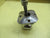 Art Deco Square Stepped Rounded Door Handle with Square Pyramid Door Plate 42SQ  x 45H/Plate 55SQ x 12H