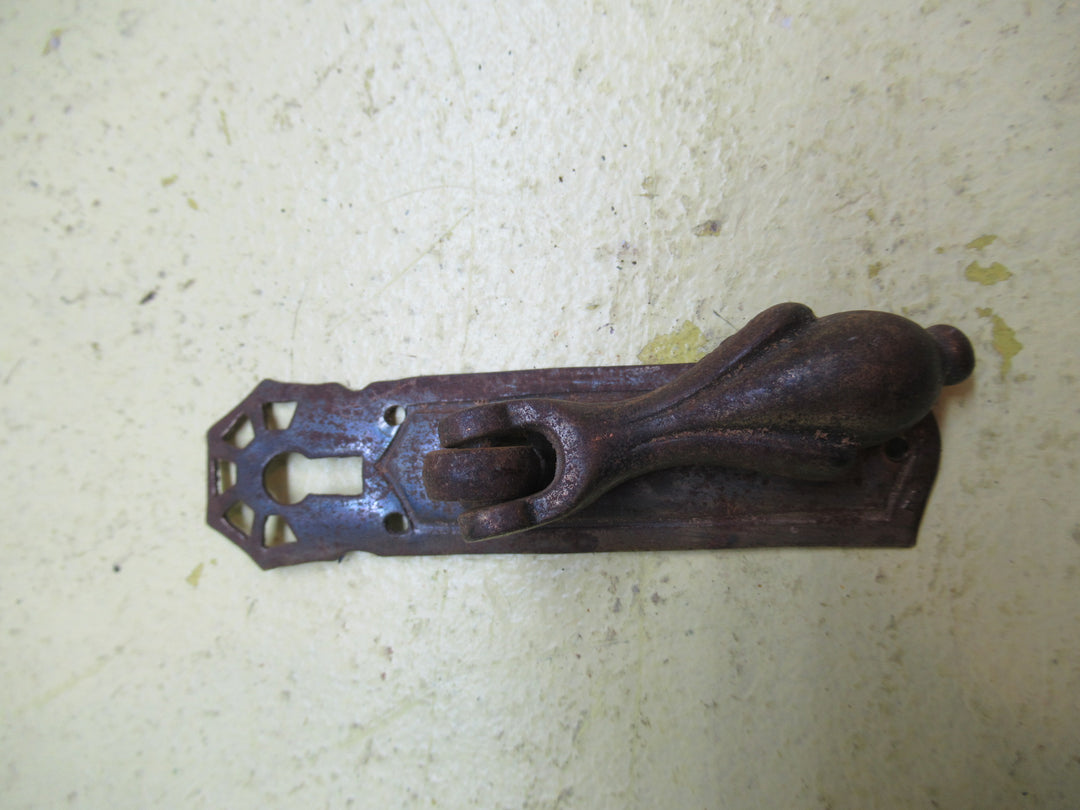 Rectangle Pull Handle with Round Tulip Style  & Open Drop Pull 85-90H x 22W/Lever 45-85L