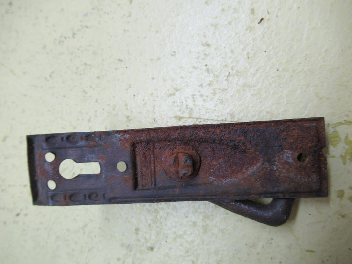 Rectangle Pull Handle with Round Tulip Style  & Open Drop Pull 85-90H x 22W/Lever 45-85L