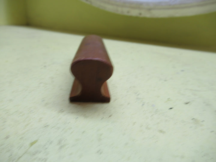 Wooden Rounded Draw Handle 27H x 90-100L x 22W