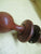 Wood Effect Bakelite Ball Knob Handles 80H x 45D/Plate 65Dia