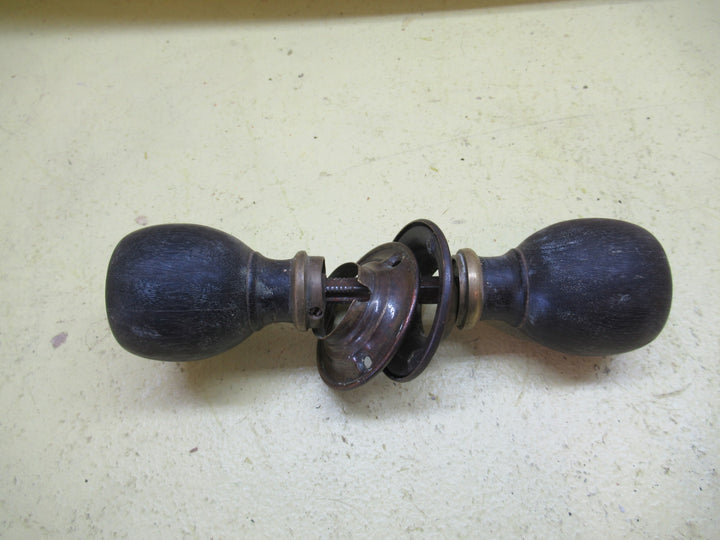 Tulip Shape with Flush Dome on top of Handle with Brass Plate 80H x 50Dia/Plate 60Dia