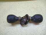 Tulip Shape with Flush Dome on top of Handle with Brass Plate 80H x 50Dia/Plate 60Dia