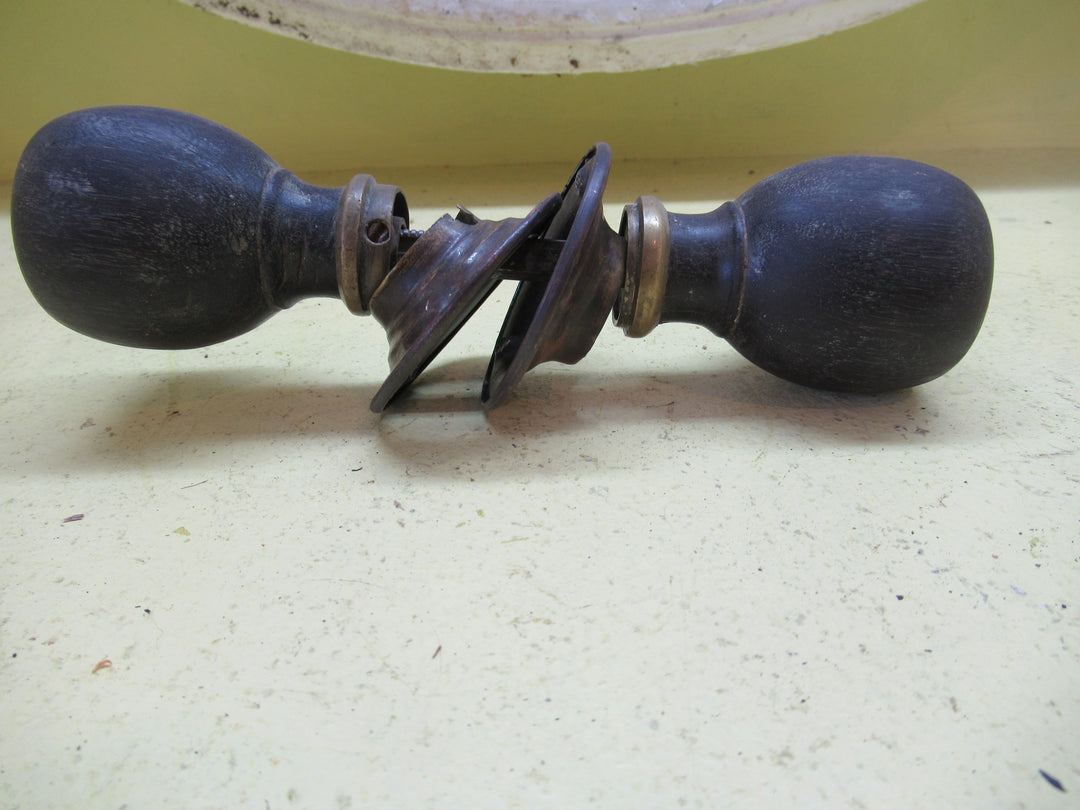 Tulip Shape with Flush Dome on top of Handle with Brass Plate 80H x 50Dia/Plate 60Dia