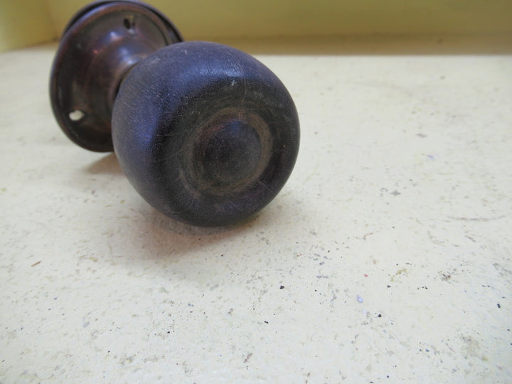 Tulip Shape with Flush Dome on top of Handle with Brass Plate 80H x 50Dia/Plate 60Dia