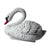 Swan Figurine Floating Funny Ornament Garden Pond Floating Swan Decor Float Swan for Courtyard Swan Statue Funny Ornament