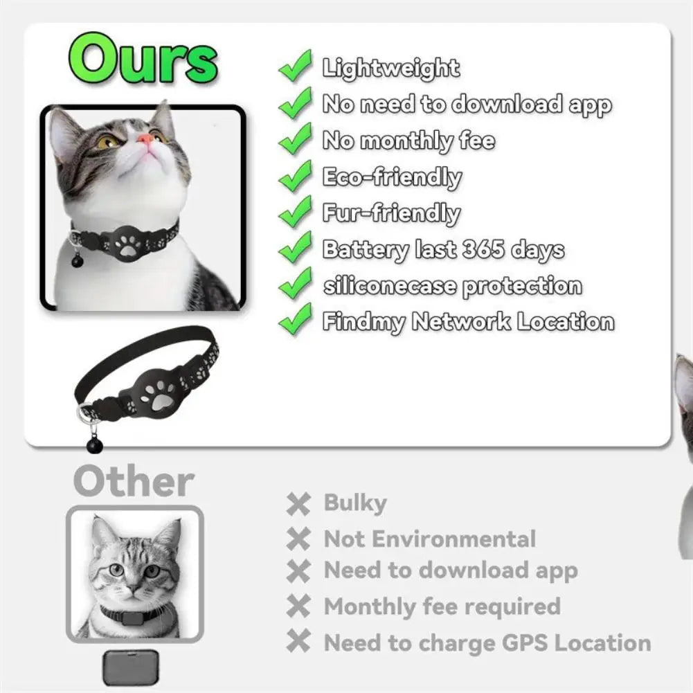 Multifunctional Pet Smart GPS Trackers Cat Trackers GPS Collar Pet Kitten GPS Collar Pets Accessories