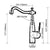 Bathroom sink faucet cold and hot bathroom faucet Antique Red Copper faucet mixer Nnf630