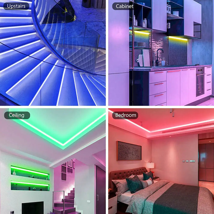 5V 12V 24V COB LED Strip 320LEDs/m High Density RA90 Flexible FOB LED Tape Light Bar Linear Ribbon 0.5-5m USB LED Light