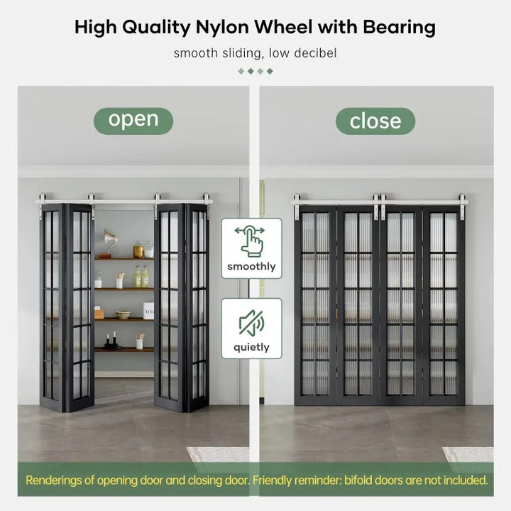 Hardware Kit Folding Barn Sliding Door