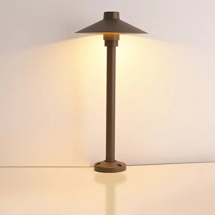 Waterproof Mushroom LED Lawn Light Outdoor Landscape Pathway Post Lamps With insert Aluminum Villa Pole Pillar Lamps