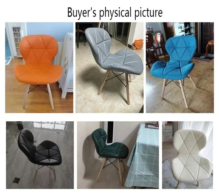Dining Chair Nordic Bedroom Home Leisure Simple Chair Discussion Desk Chair Makeup Manicure Stool Coffee Milk Tea Shop Dining Ch
