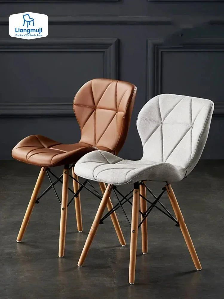Dining Chair Nordic Bedroom Home Leisure Simple Chair Discussion Desk Chair Makeup Manicure Stool Coffee Milk Tea Shop Dining Ch