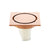 Brass Round Floor Drain Anti-Odor Valve Cover Shower Trap Drains for Kitchen Bathroom Laundry Room Bathroom Accessories