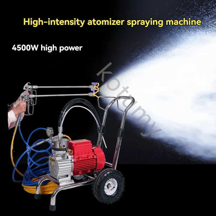 High Pressure Airless Spraying Machine Electric Paint Sprayer Spray 5200W Painting Tools for Paint and Decorating