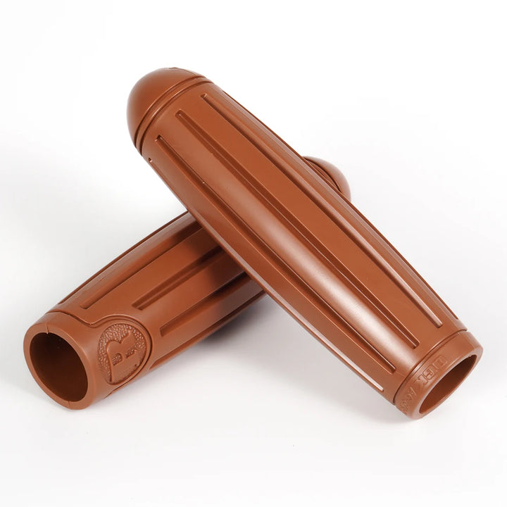 Retro Style Bike Grips 22mm - Bicycle Handlebar Grips For Fixie/Vintage Japanese Cycling Handle Bar Accessories