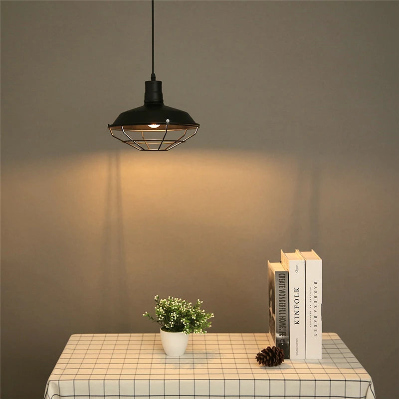 American Loft Industrial Retro Iron Pendant Lights