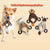Pet Soothing Toys Dog Making Noise Squeaky  Bear Shaped Plaything Pets Wear Resistant Teeth Cleaning Toy