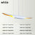 SANDYHA Modern Home Decoration Hanging Chandelier Creative Design Aluminum Tube Oblique Mouth Led Lamp