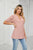 Womens Summer Tops V Neck Ruffle Sleeve Blouses Short Sleeve Casual Tops T-Shirts For Women