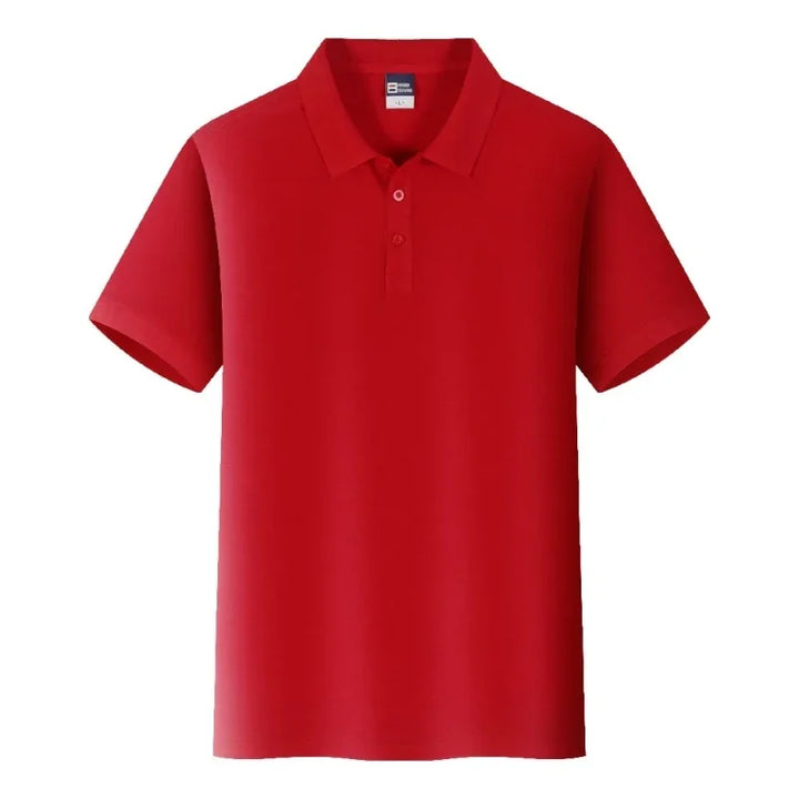 custom logo Summer New Men Polo Shirt  Short-sleeved Casual Solid Tops Custom Printing Your Own Design Photo or Logo Women Polos