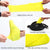 Waterproof Silicone Shoe Covers S/M/L Reusable Non-Slip Rain Boots Unisex Sneakers Protector for Outdoor Rainy Day Shoes Cover