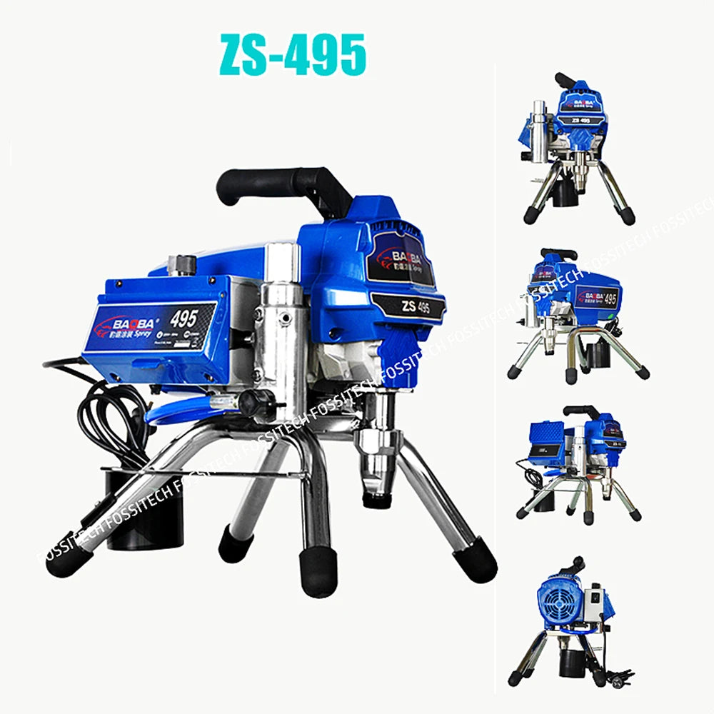 2.5L/3L Emulsion Paint Wall Household Sprayer Painting Machine High-power Electric High-pressure Airless Spraying Machine