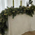 Handcrafted 74.8" Pine Christmas Garland with LED String Lights - Perfect for Indoor & Outdoor Holiday Decor, Christmas Decor