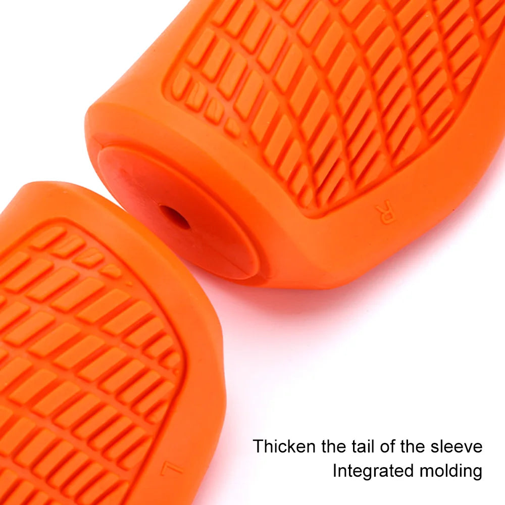 Mtb Grips Integrated Bicycle Grips Comfortable Silicone Mountain Bike Grips Dustproof Waterproof Mtb Cuffs Bike Handles