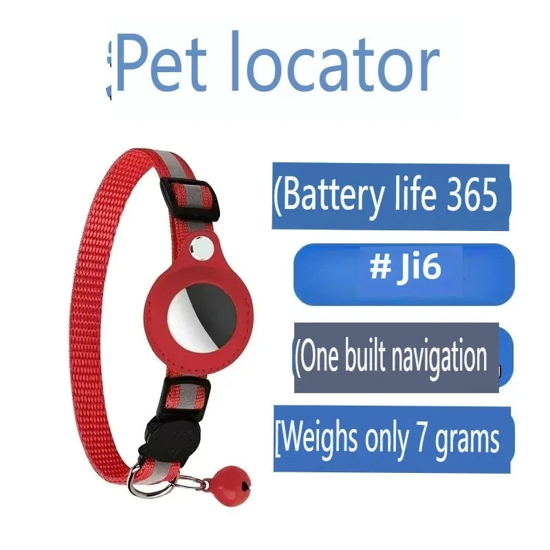 GPS Tracker for Dogs & Cats Worldwide Real-Time Tracking Collar Waterproof Anti-Lost Device , iOS/Android APP, Geo-Fence Alerts