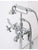 Bathtub Faucet Set Floor Decked Bathroom Classical Top High Quality Gold American Style Ceramic Handle Shower Faucet