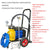 High-Pressure Electric Paint Airless Spraying Machine Multi-Purpose Painting Tool Home Improvement Equipment 5200W