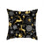 1pcs/set Christmas Black Gold Cushion Cover Merry Christmas Decorations for Home