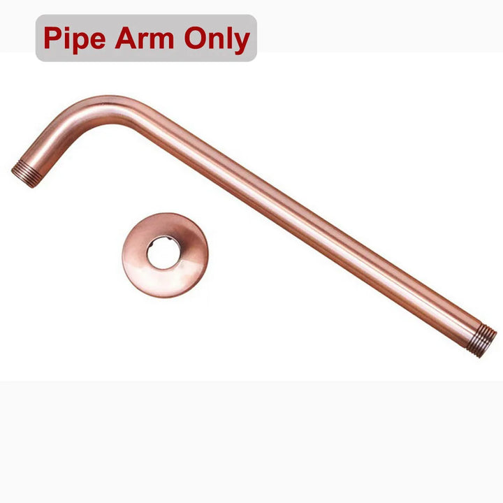 Bathroom Accessory /Antique Red Copper Bathroom 8" inch Round Rainfall Rain Shower Heads & Wall Mounted Shower Arm  Lzh374